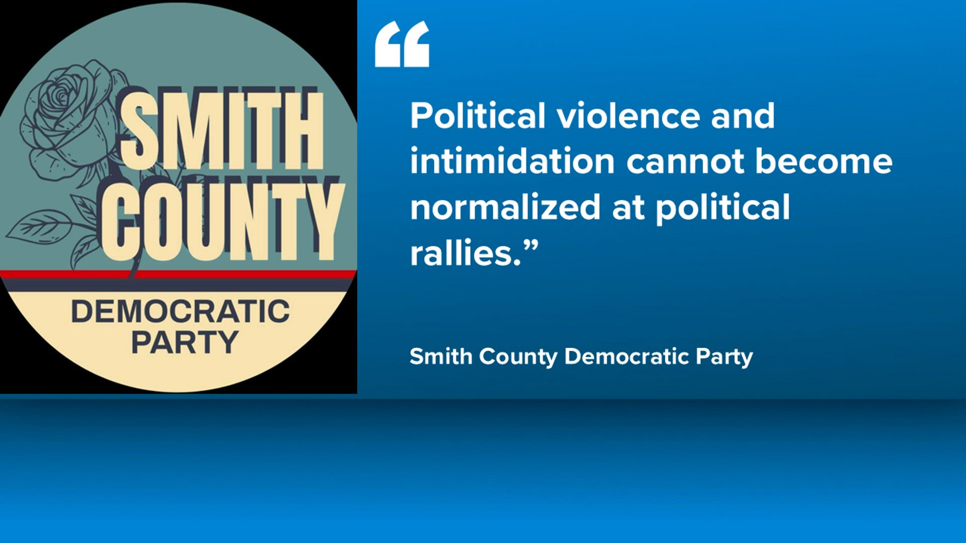 Smith County Democrats condemn alleged assaults at Vance rally, call ...