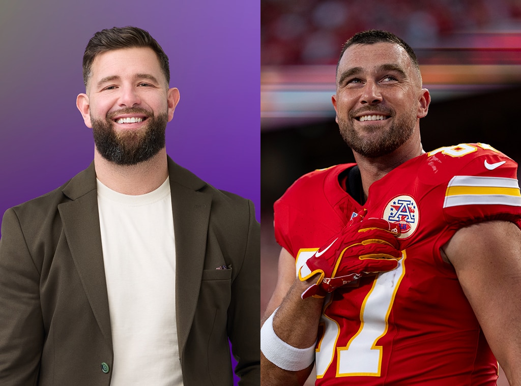 Love Is Blind's Rob says he looks like Travis Kelce. But does he?