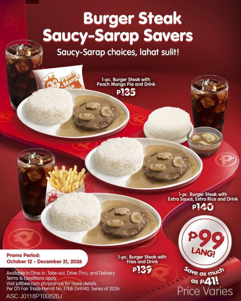 Craving burger steak? These P99 bundles offer more bang for your buck