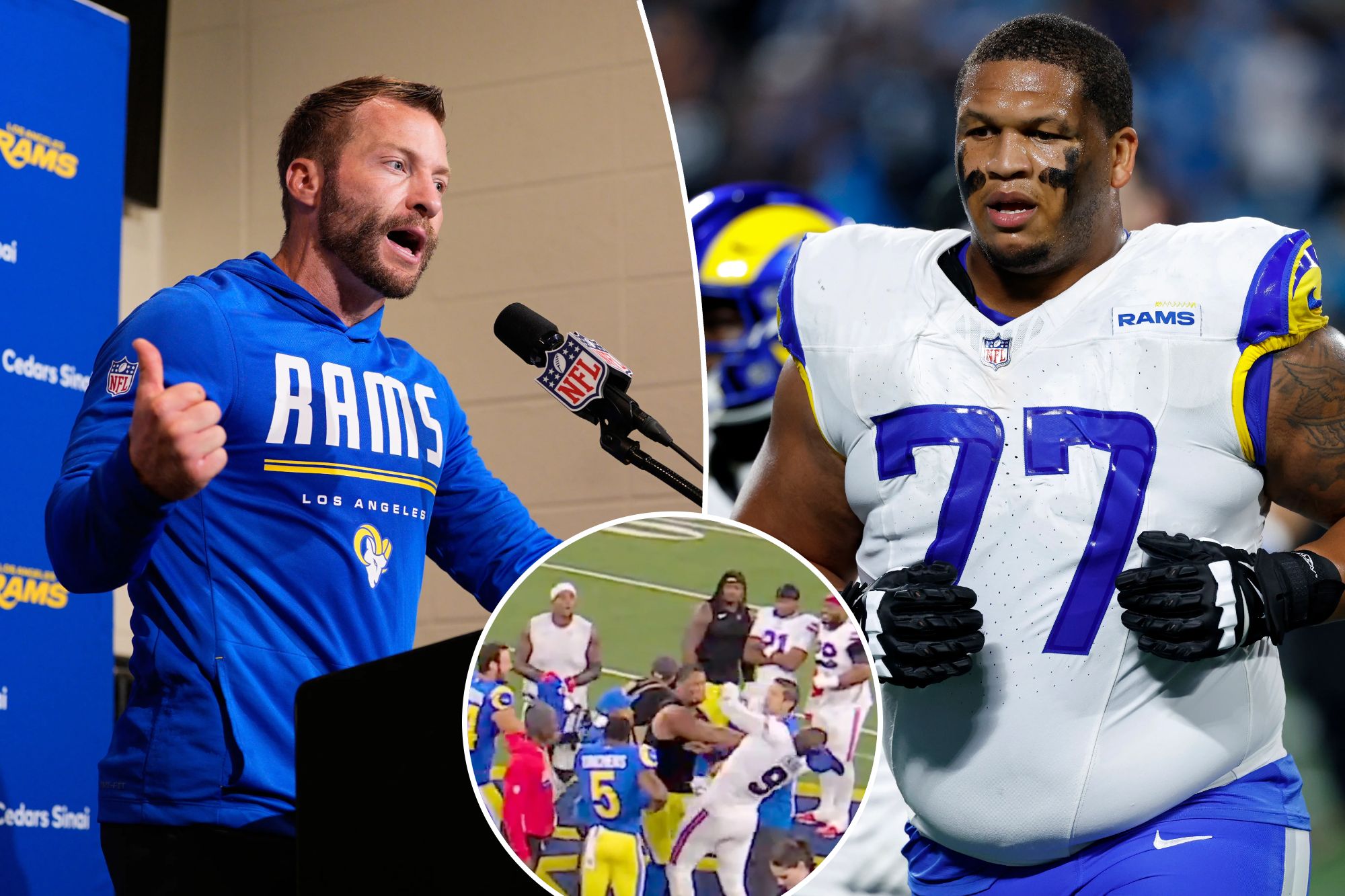 Sean McVay reveals Alaric Jackson’s next move after NFL suspends Rams ...