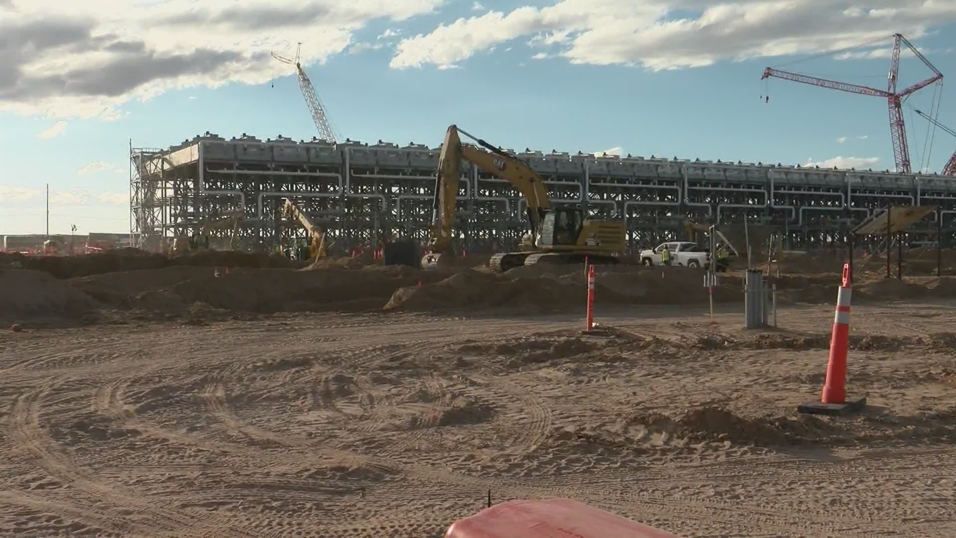 Project Jupiter leaders show construction progress on data center