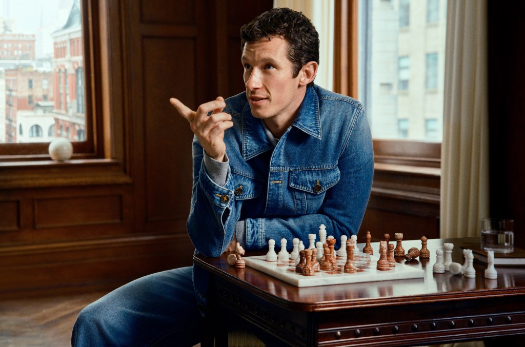 Callum Turner stars in Louis Vuitton's spring 2027 trunk campaign