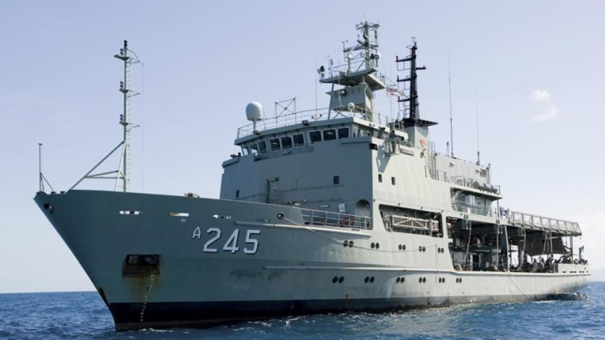 Hidden recording device found in showers used by female sailors on HMAS ...