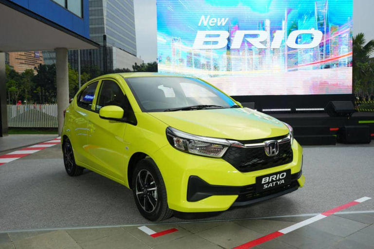 ilustrasi mobil Honda Brio (Dok Honda Prospect Motor)