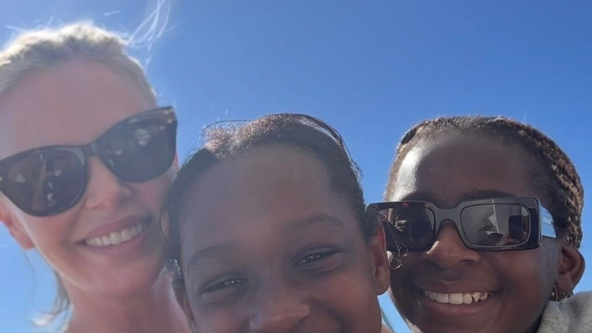Charlize Theron's stunning daughters look so grown up in rare family photos