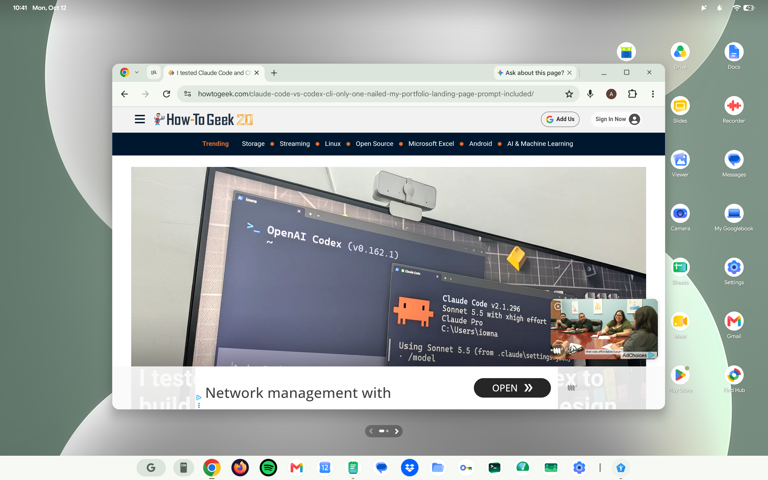 How to connect a Googlebook to a printer