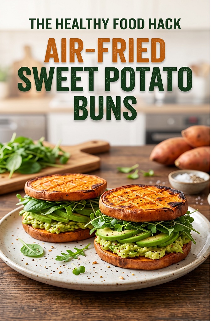 The crispy sweet potato sandwich