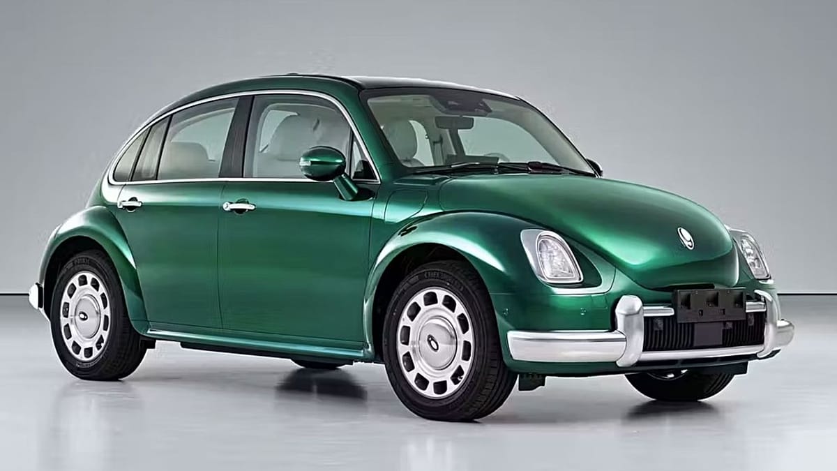 Retro trend: Is China simply copying the German VW Beetle here?