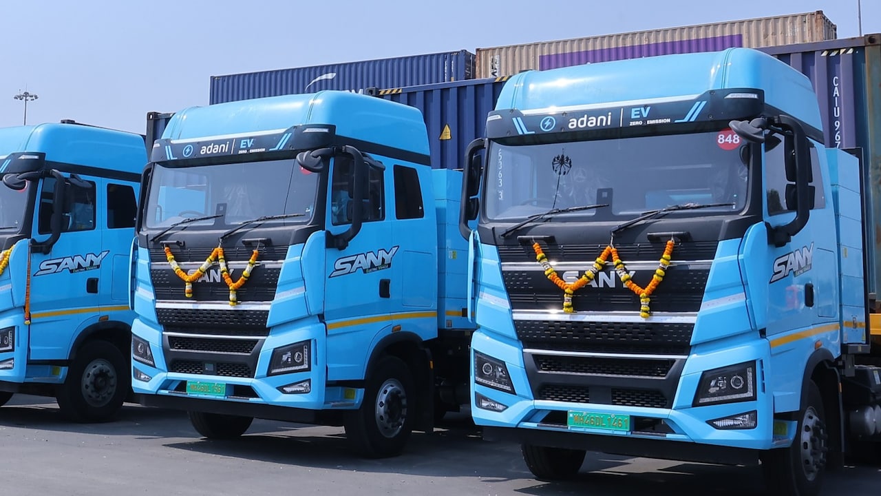 Adani Logistics deploys electric trucks in Gujarat, partners with CMA CGM