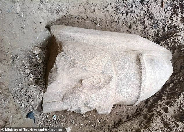 Hidden for 3,000 years: Giant statues of Ramses II unearthed in small ...