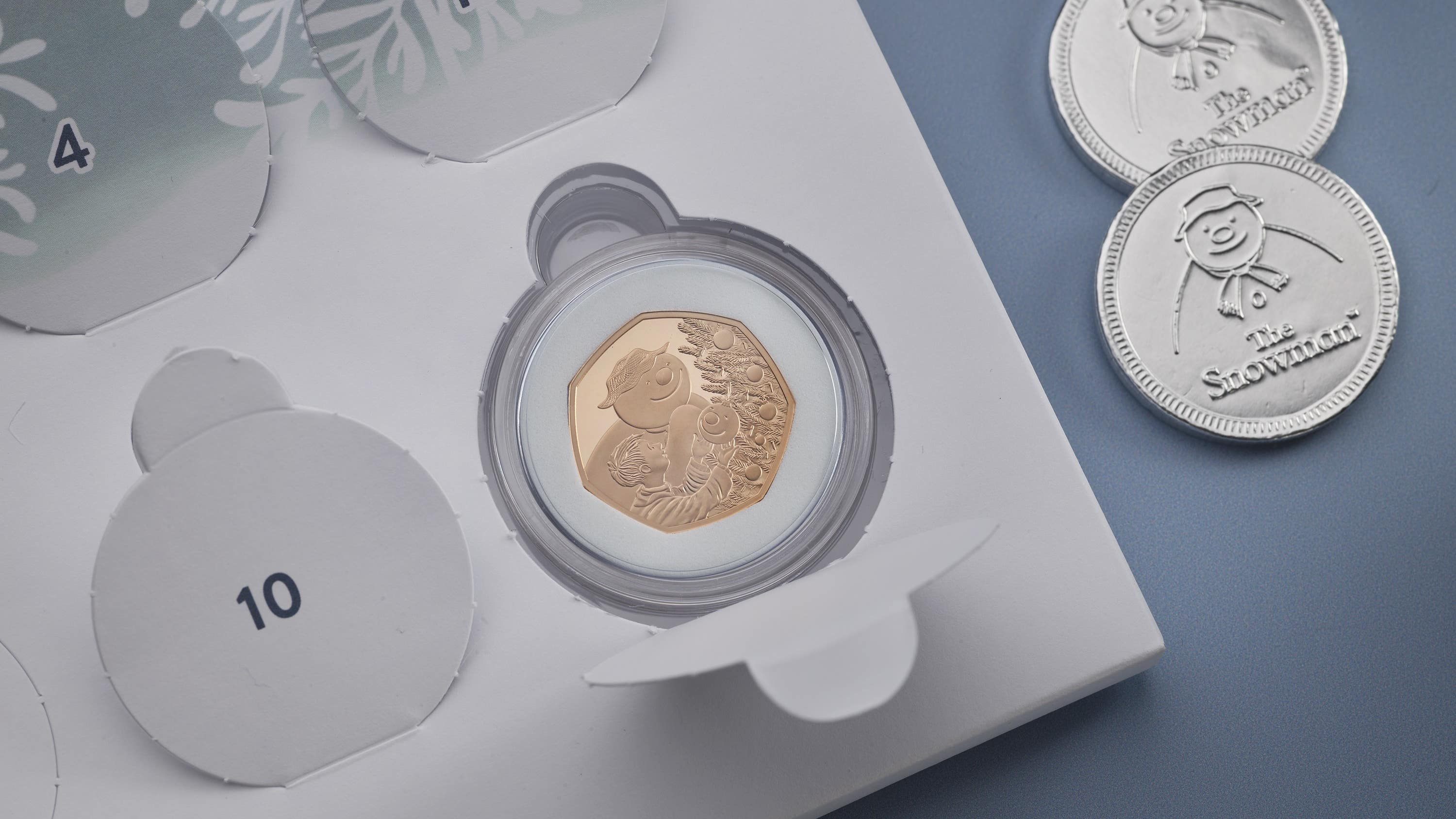 Hidden gold coin waiting to be found in Royal Mint’s Snowman advent ...