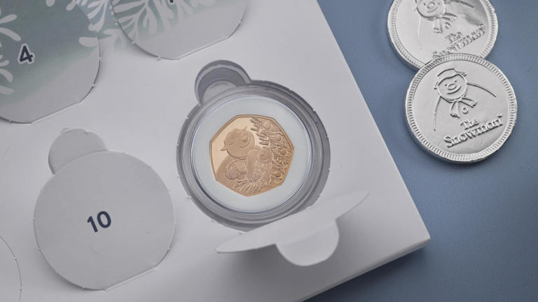 Hidden gold coin waiting to be found in Royal Mint’s Snowman advent ...