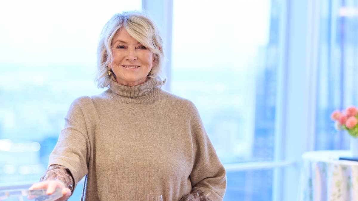 Martha Stewart’s chic geometric rug adds rich color and a high-end look ...