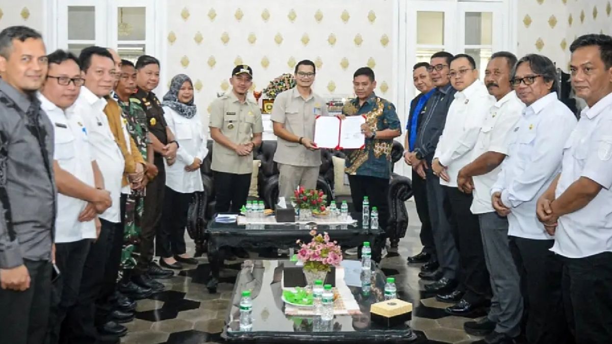 Bupati Lebak hadiri kick-off pembangunan 104 unit hunian tetap bagi ...