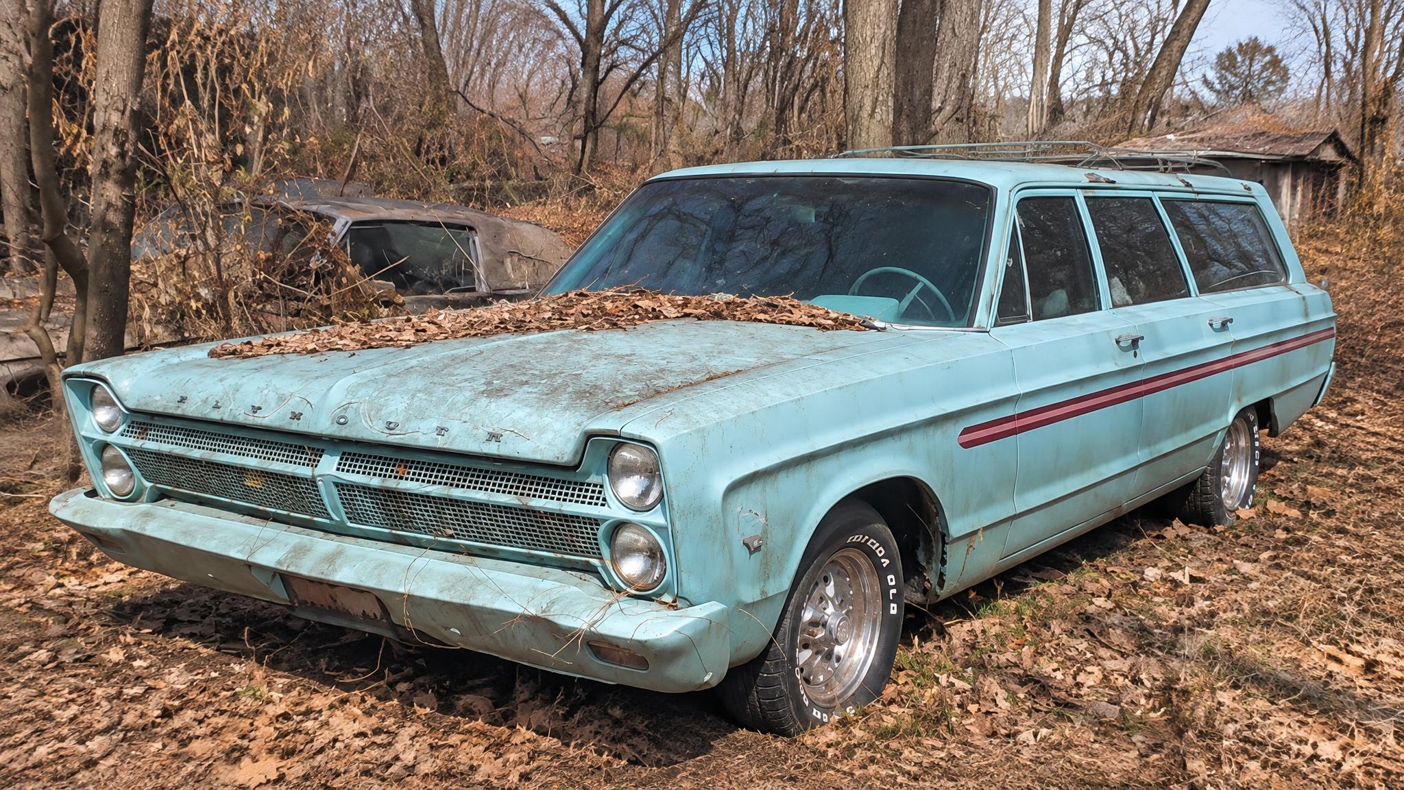 1965 Plymouth Fury wagon gets new core plugs as coolant leaks ...