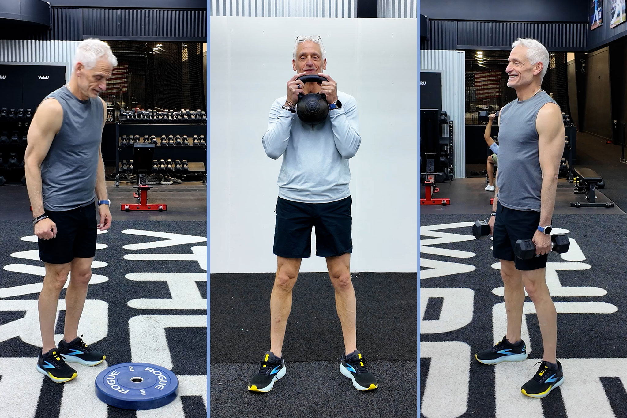 At 63, he's a top knee expert. Here's his exercise routine for strong knees