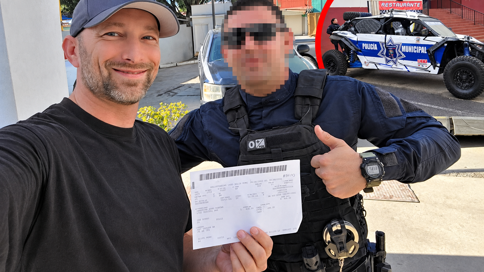 He ran a red light chasing a race truck through Mexico… then police ...