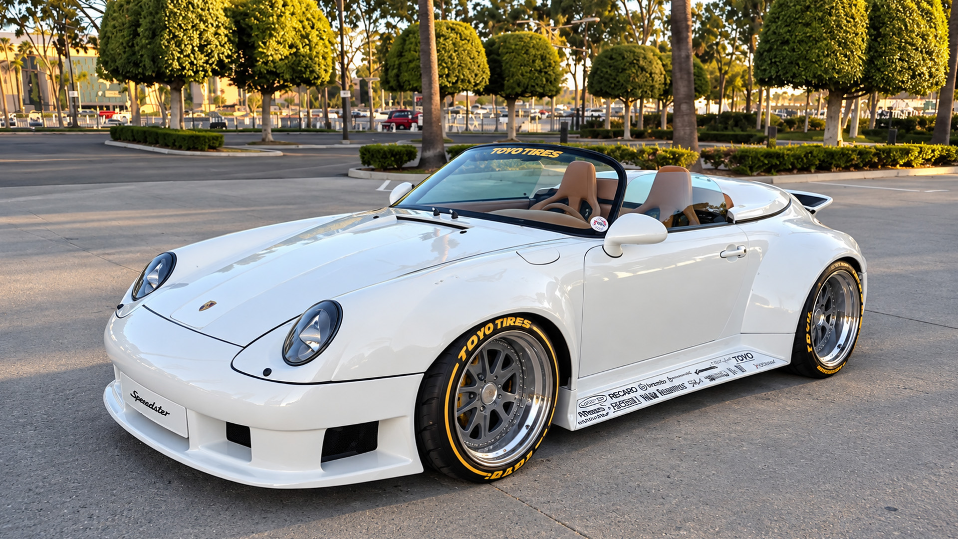 This custom Porsche 993 speedster has a $50,000 windshield