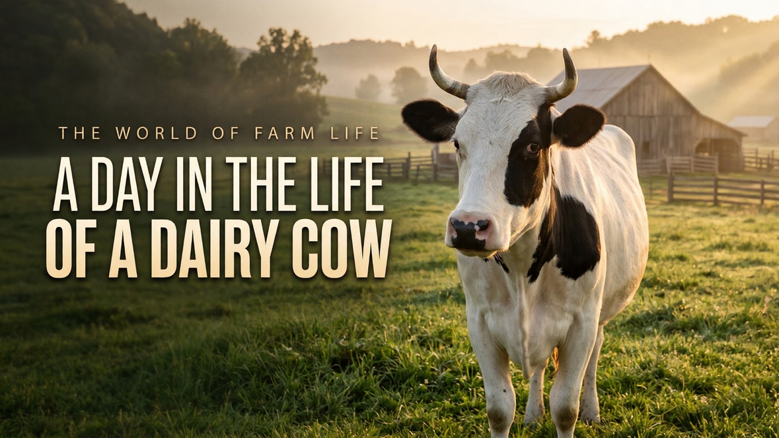 Daily journey of a dairy cow