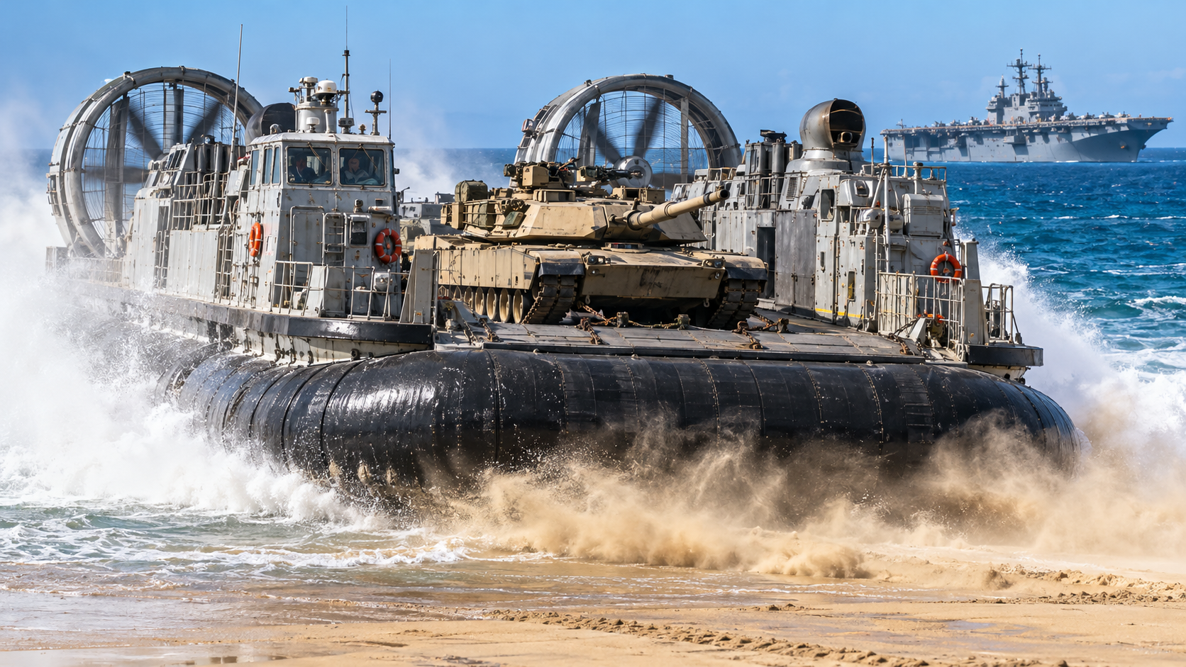 Why the US Navy still uses hovercraft that civilians abandoned