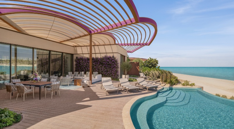 Ultra-luxury property Raffles The Red Sea is now open at Shura Island