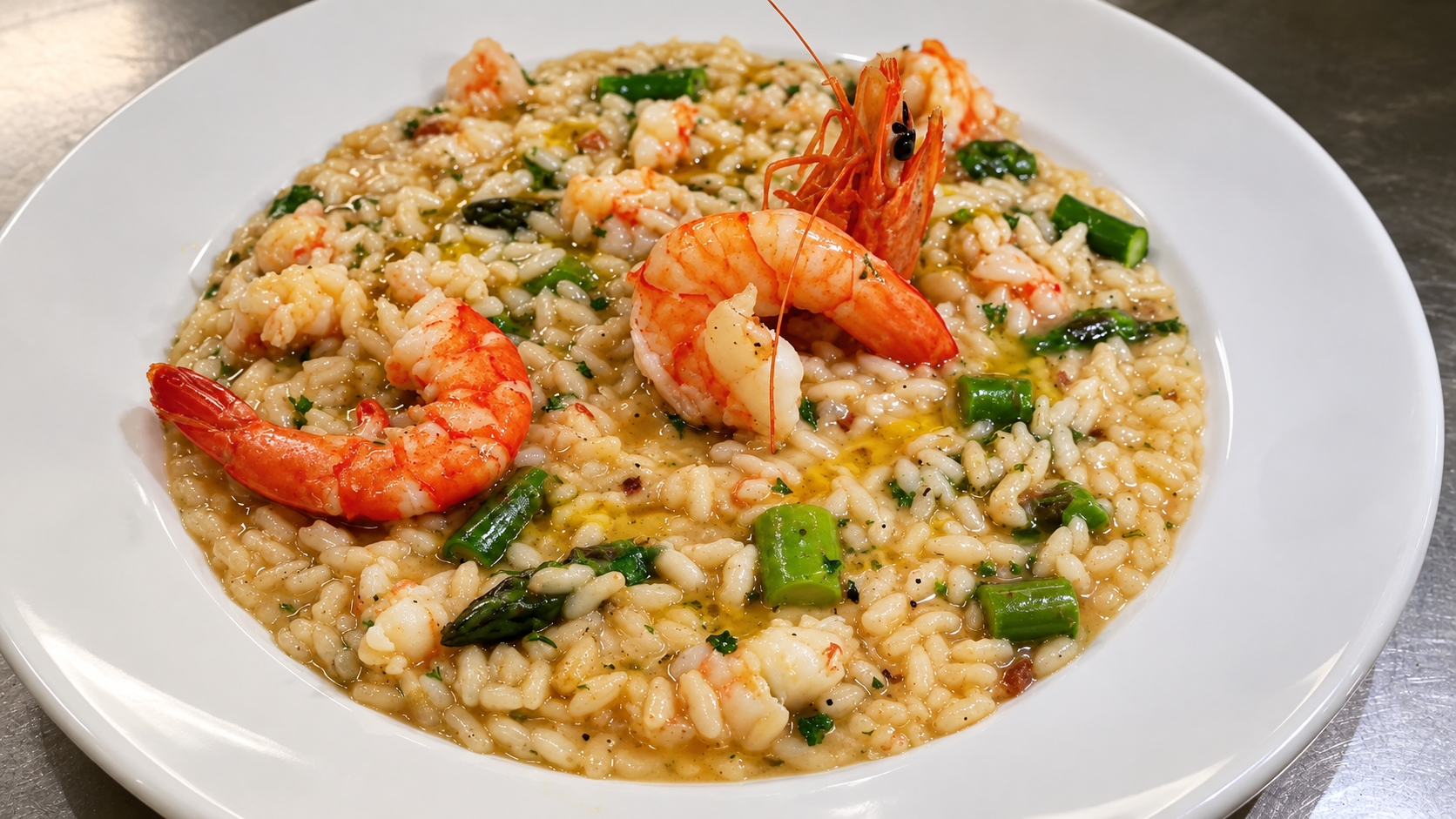 Two Italian chefs with 80 years of experience make risotto without ...