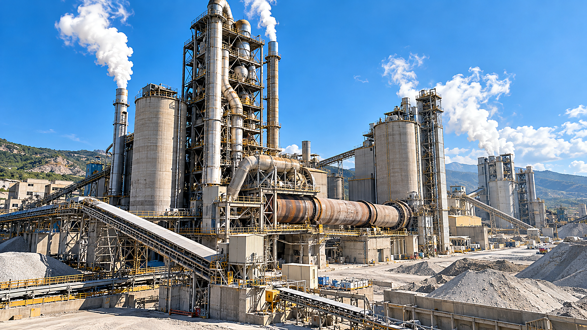 Industrial decarbonization: waste heat, methane leaks, cement clinker ...