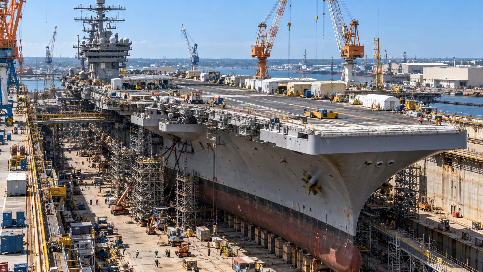 The hidden cost of America's massive nuclear aircraft carriers
