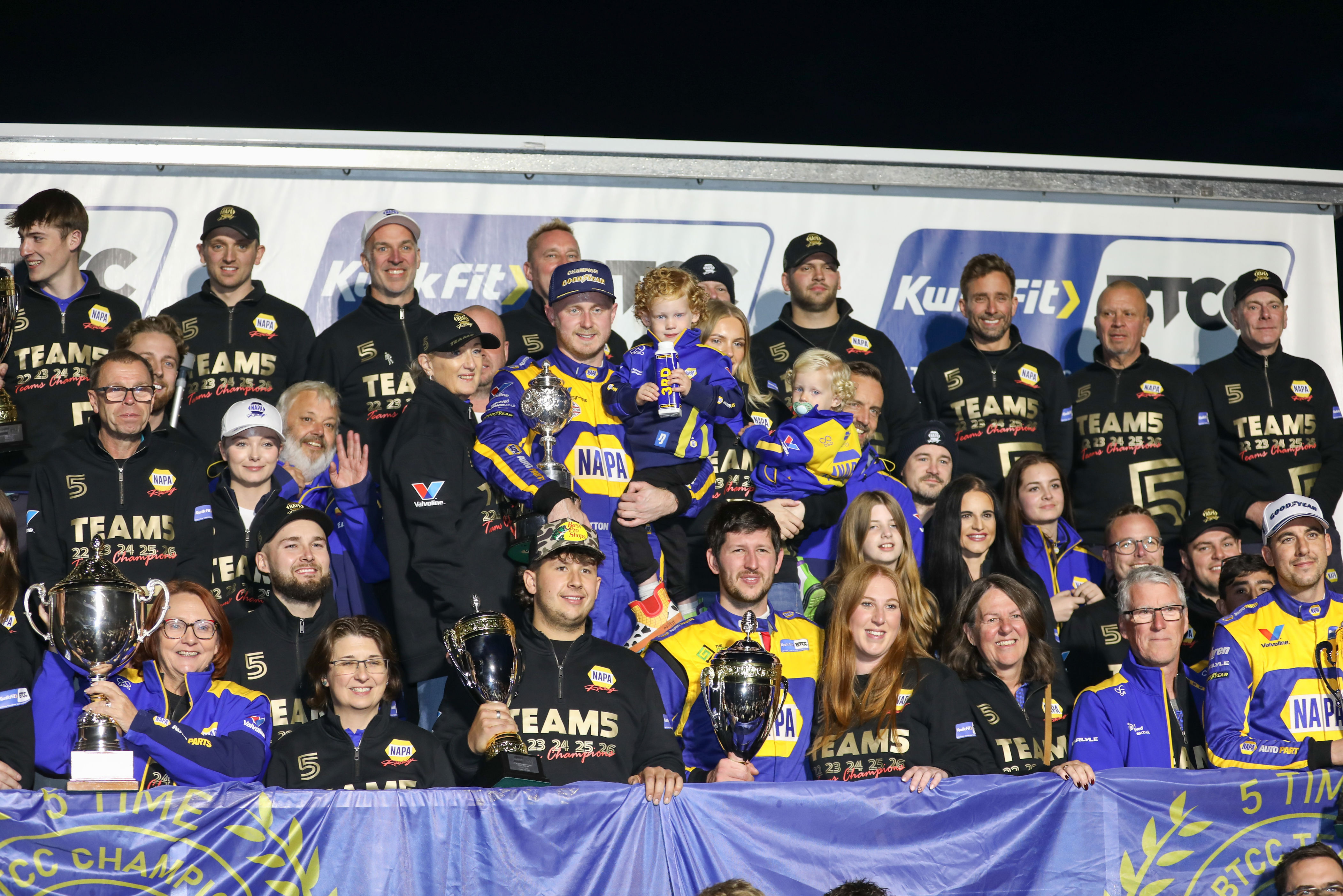 Northampton-based NAPA Racing UK signs off historic BTCC season with a ...