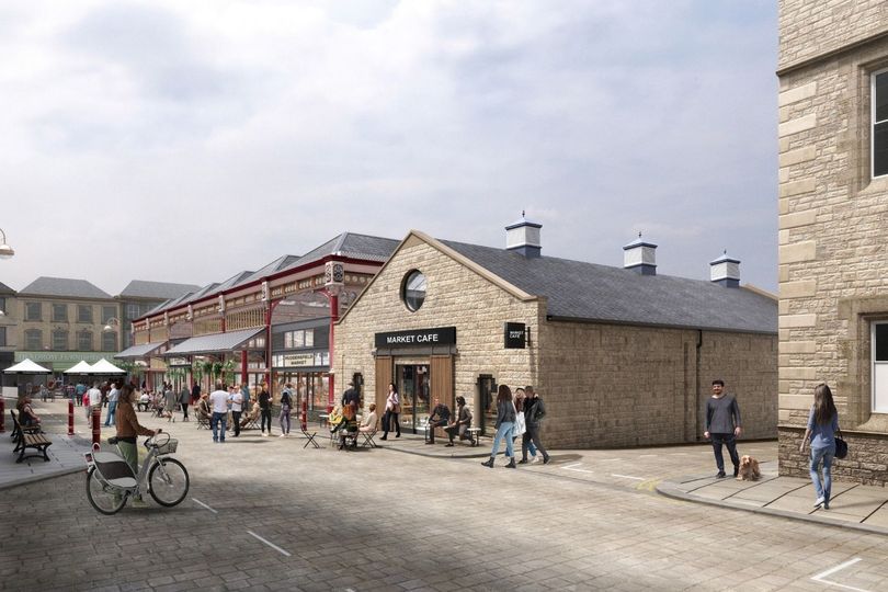 £16.5m transformation of Huddersfield Open Market takes shape as ...