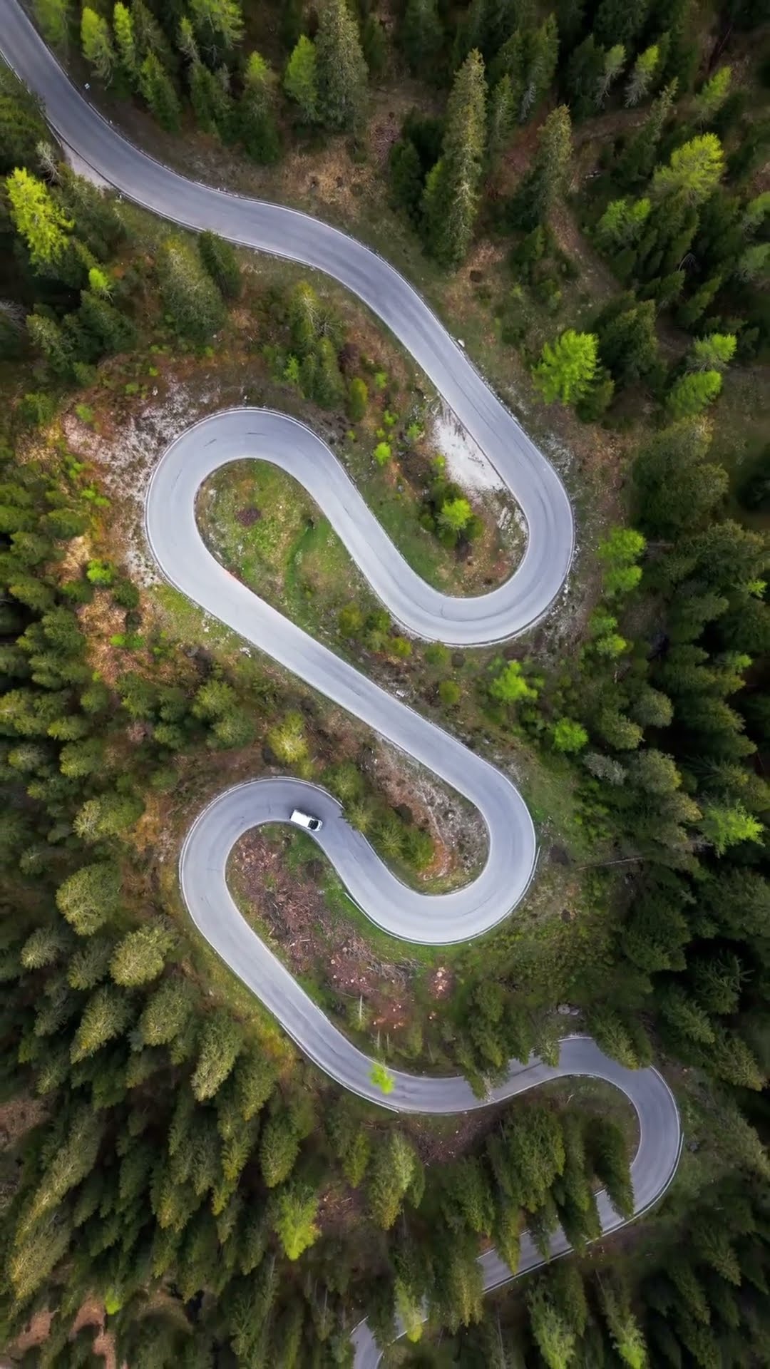 One of the most beautiful roads in Europe @roadsurfer #vanlife #roadsurfer