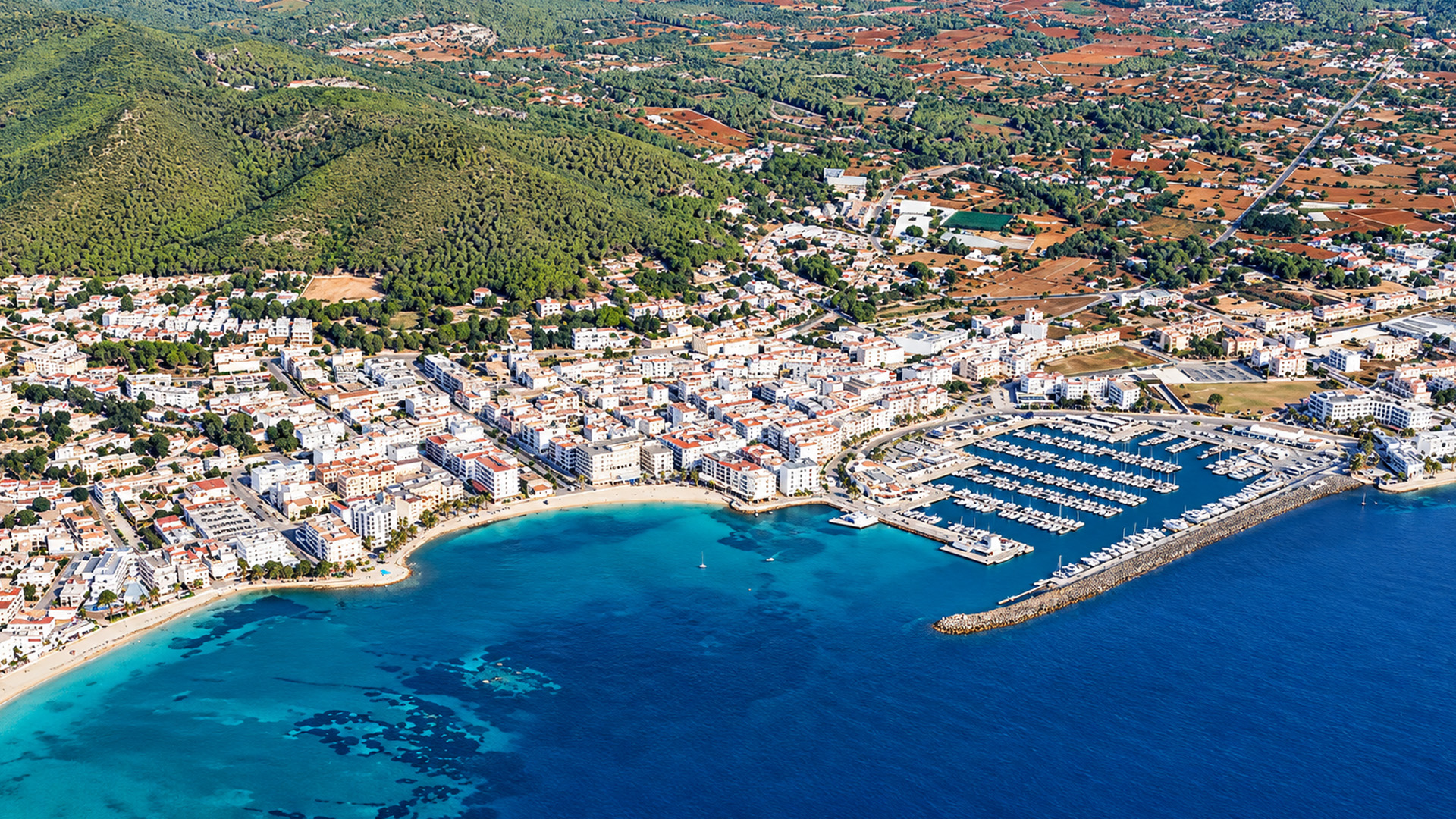 Santa Eularia des Riu connects marina life with a compact coastal town