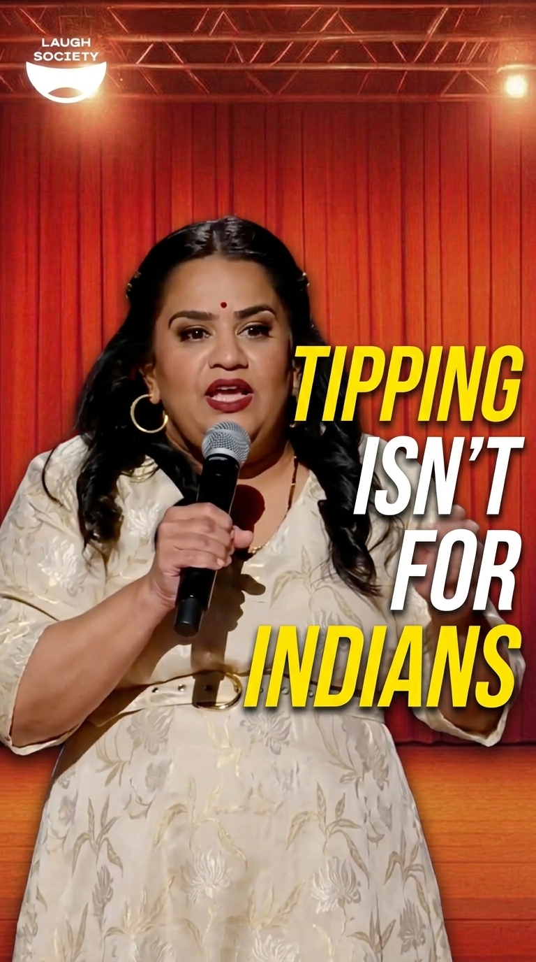 Tipping 20% when Indian uncles are watching | Zarna Garg