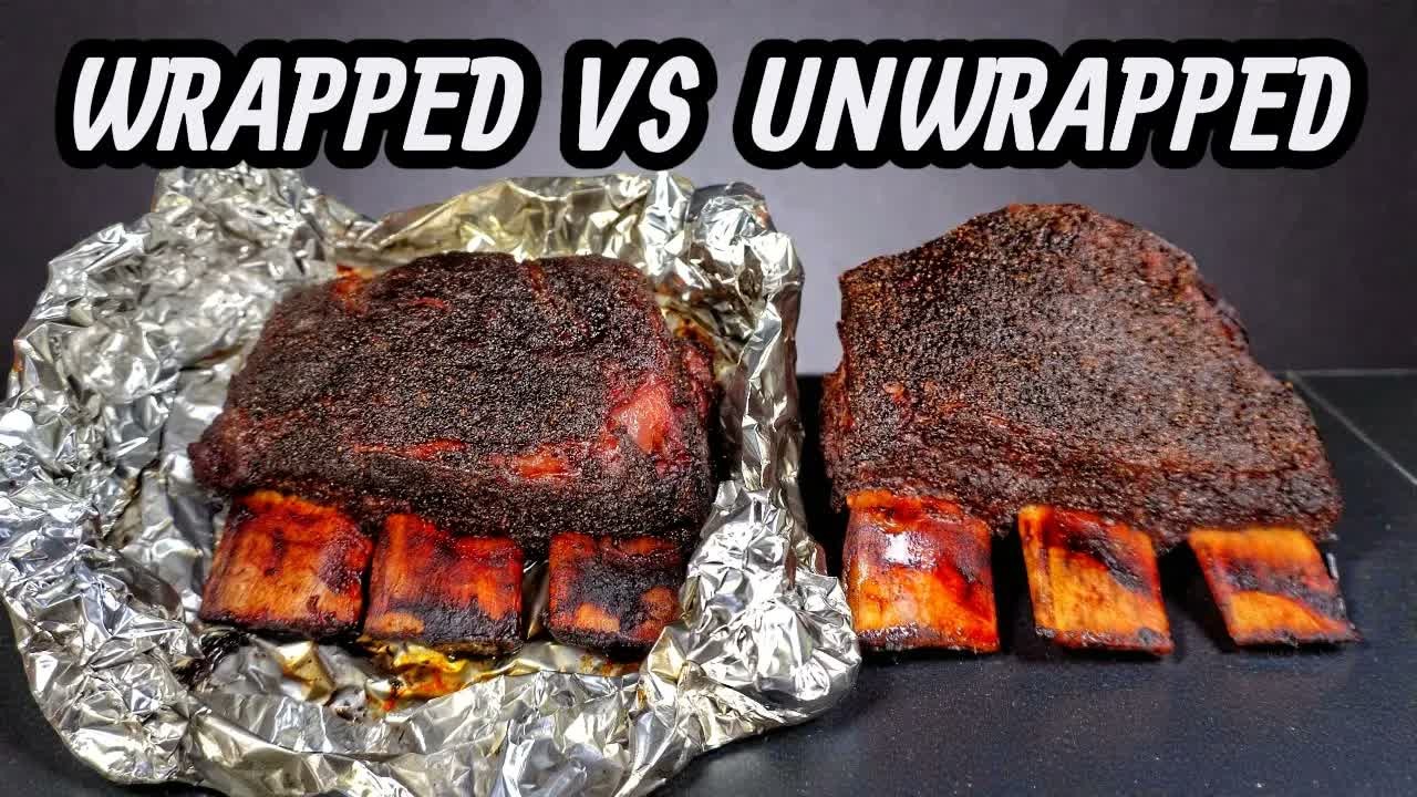 Foil vs no foil beef ribs put to the test
