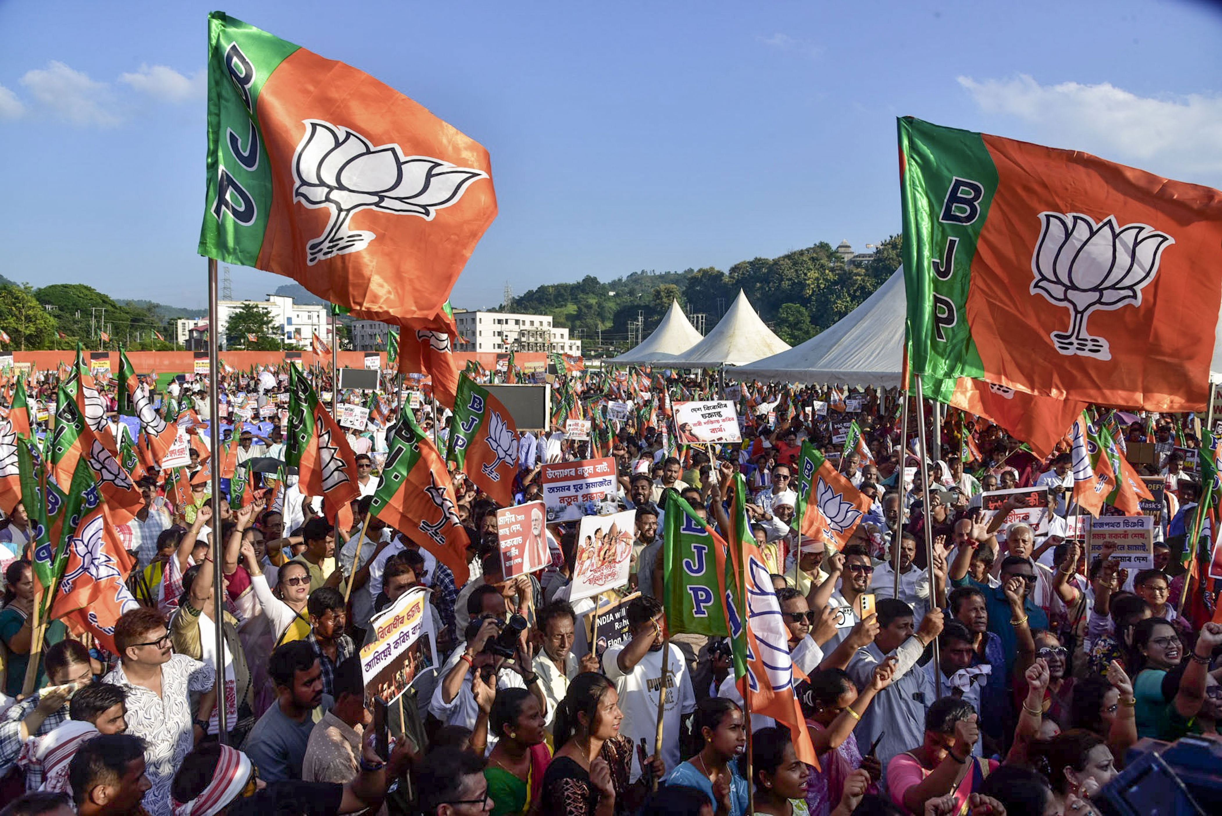 Huge turnout at BJP's Jan Jagran rallies proof of people rejecting ...