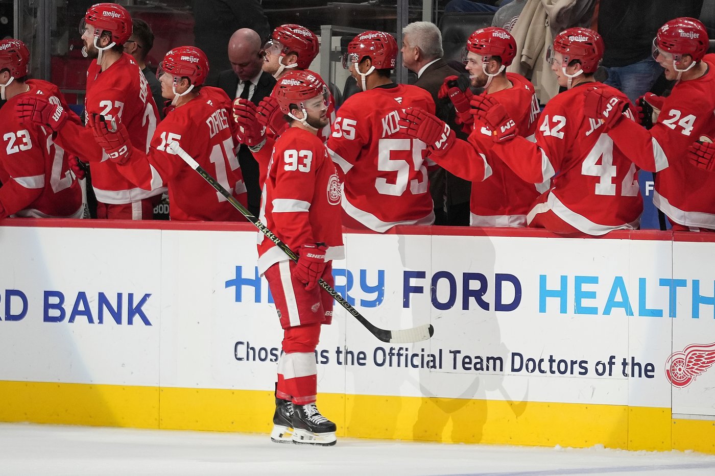 Red Wings sign 2-time All-Star forward Alex DeBrincat to 7-year ...