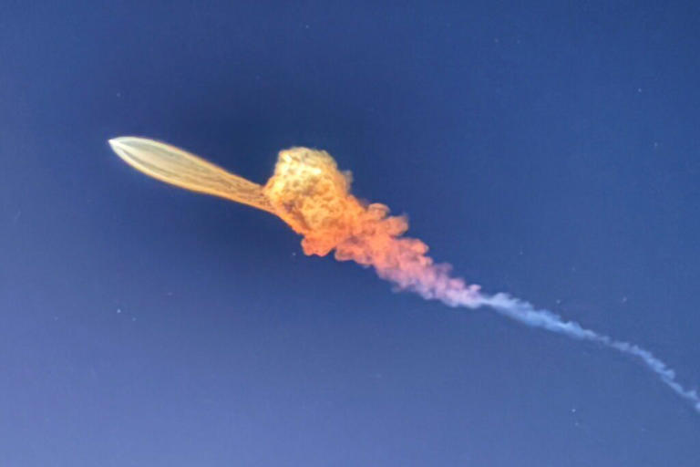 SpaceX launch creates spectacular ‘space jellyfish’ over US East Coast