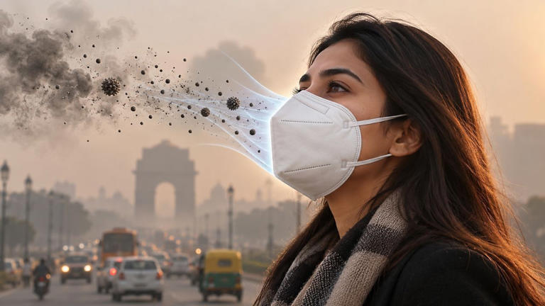 Does wearing an N95 mask actually protect you from air pollution?