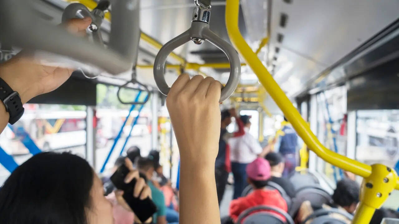 Taking the metro or bus daily? These 6 commonly touched surfaces may be ...