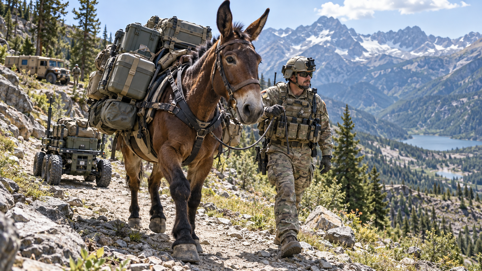 Why America's most advanced military still needs old-fashioned supply ...