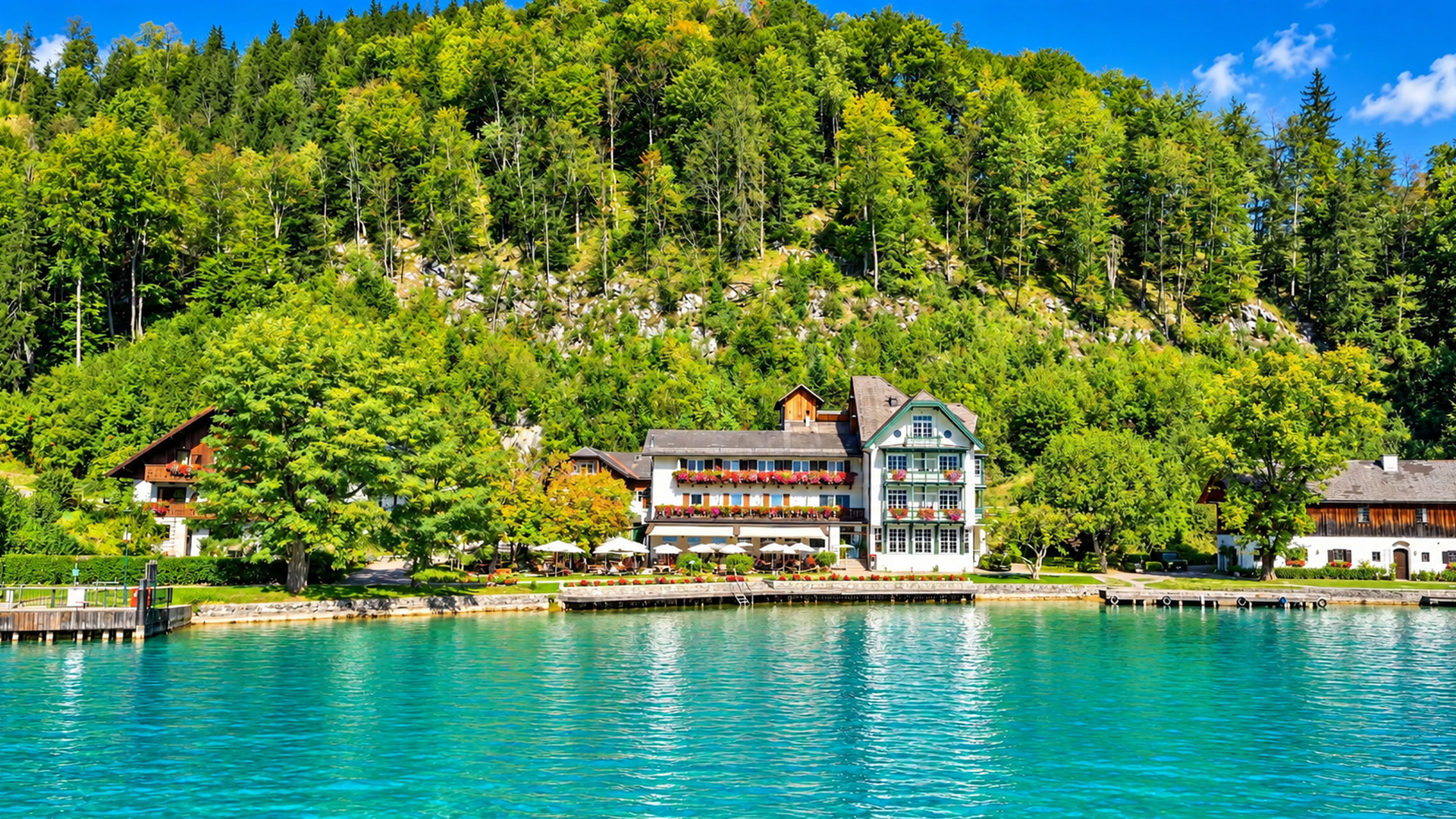 Cruising Lake Wolfgangsee in Austria's Salzkammergut region