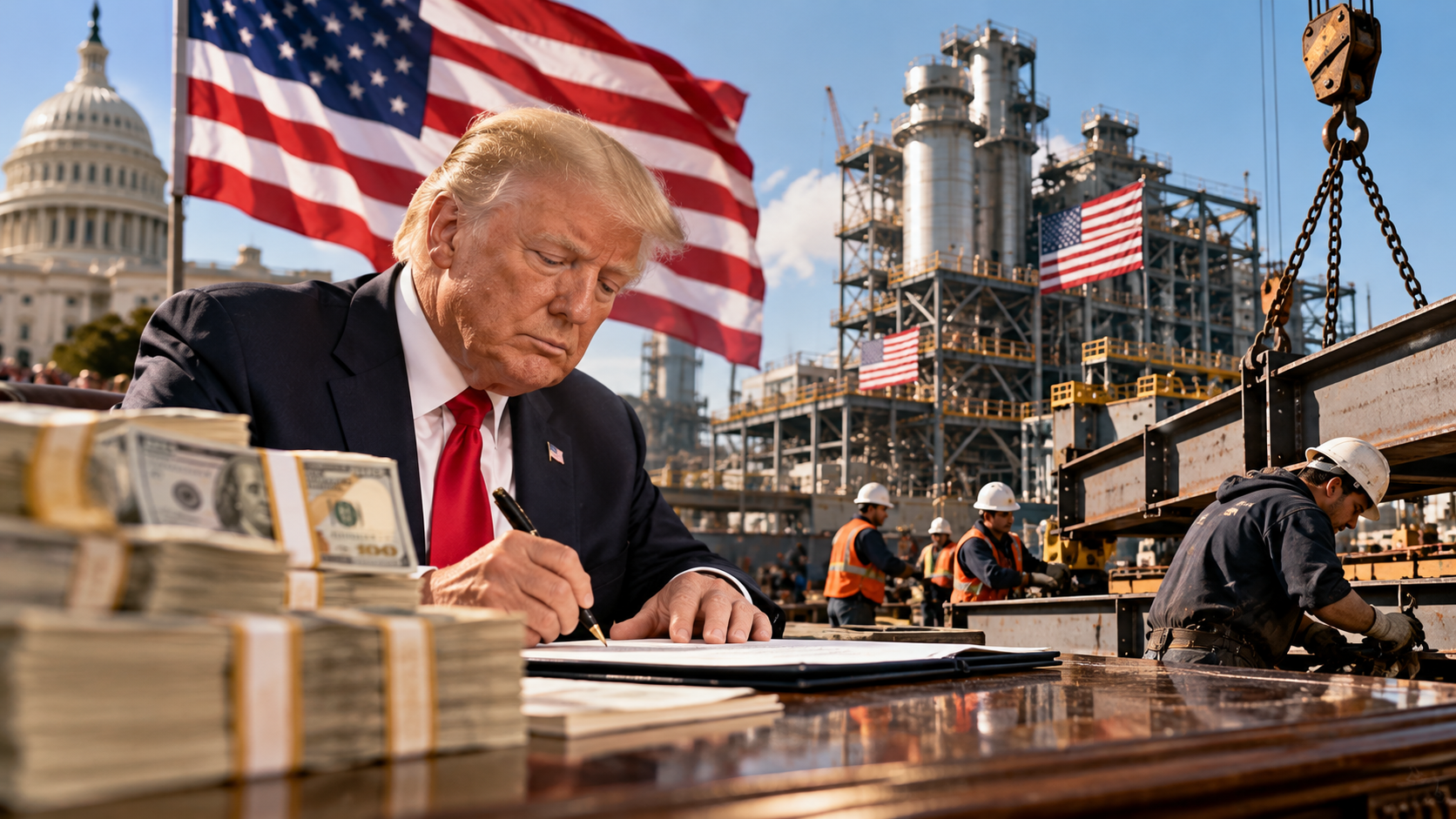 America put $422 billion behind its industries - after spending 40 ...