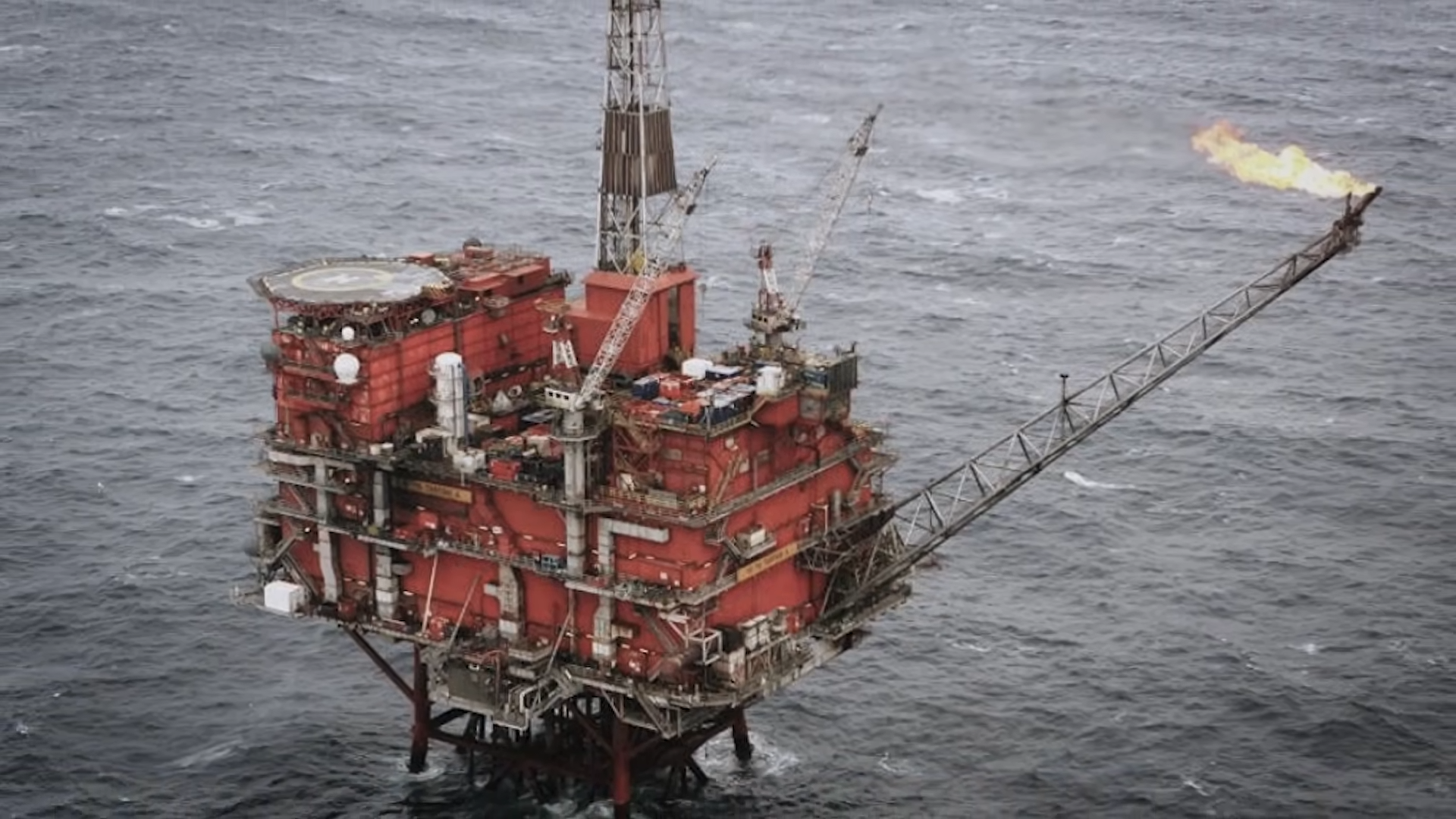 A $1 million-a-day oil platform exploded in the North Sea… then almost ...