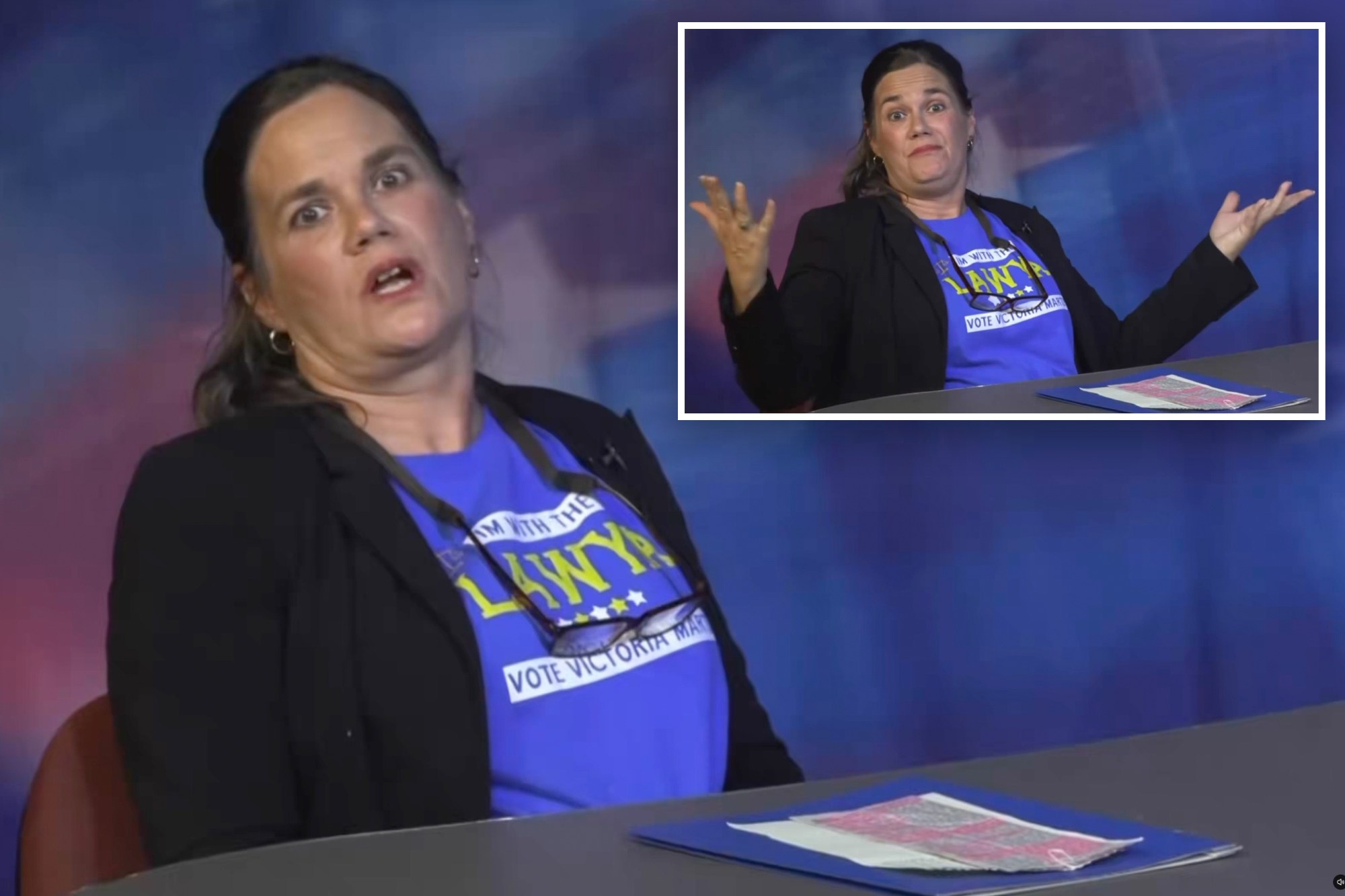 Wide-eyed Indiana Democrat Jaime West slurs her way through train wreck ...