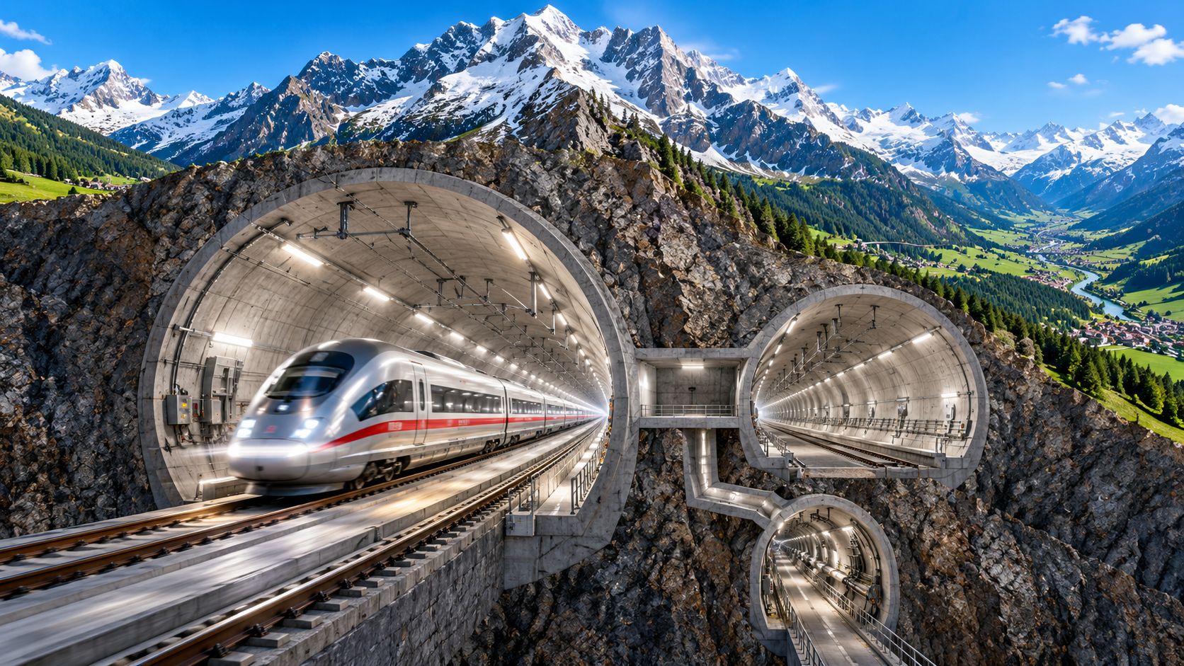 Brenner Base Tunnel - Europe’s 64 km mega tunnel through the Alps