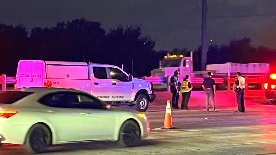1 dead after being hit by vehicle off SH 71
