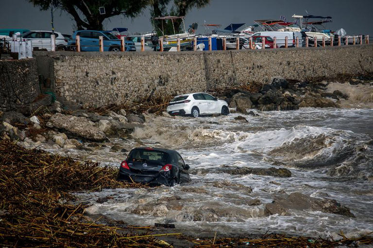 Driver killed in floods on Greek island of Rhodes