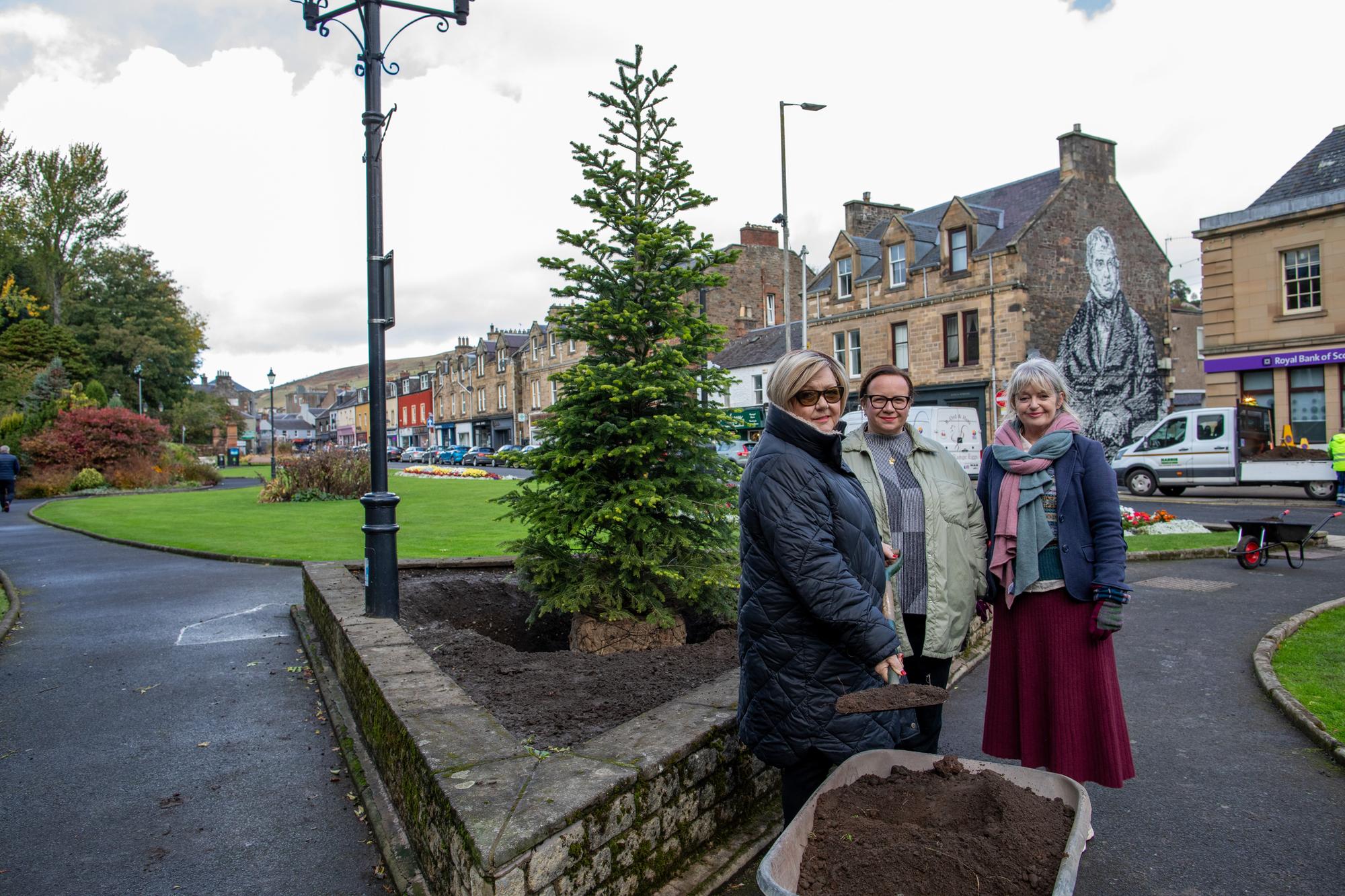 Galashiels plants roots for the future with Borders’ first living ...