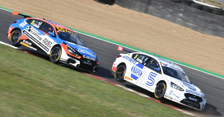 Northampton-based NAPA Racing UK signs off historic BTCC season with a ...