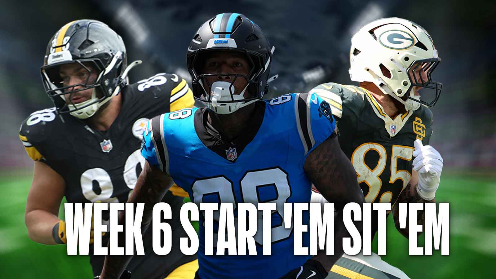 NFL fantasy football week 6 2026 start 'em sit 'em: tight end